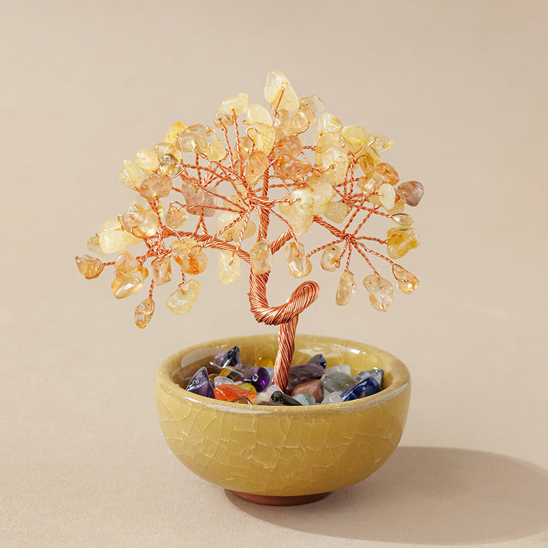 Crystal Gemstone Decor | Chinese Good Luck Ornaments