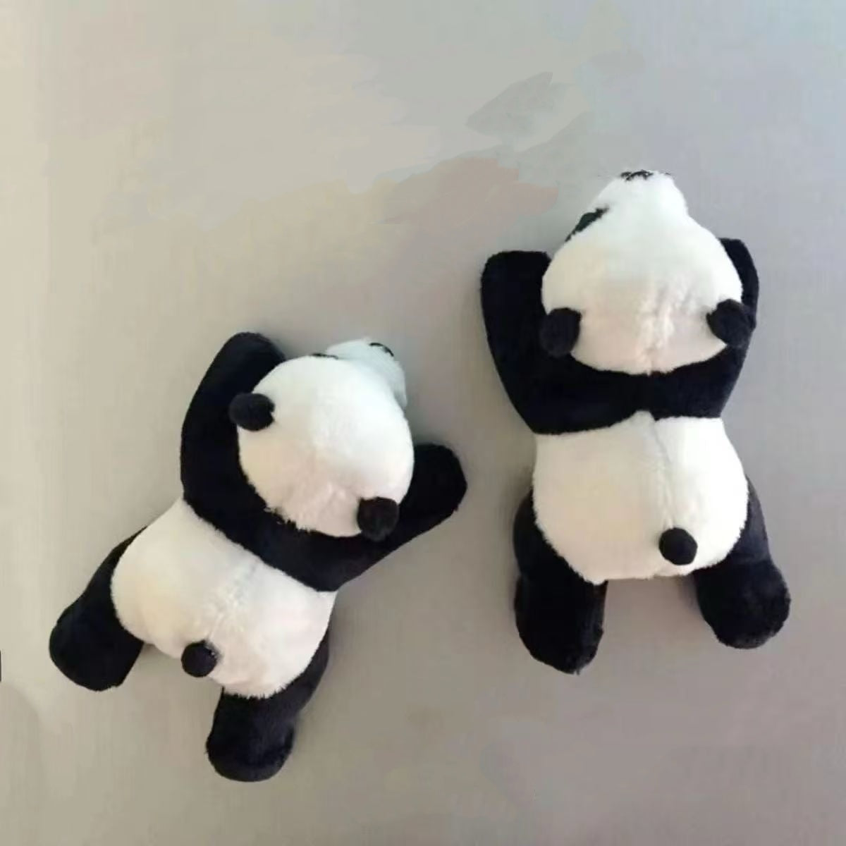 Magnetic Panda Plush Toy – Cute Forbidden City-Inspired “Fu Gui Zhu” Refrigerator Decor, Cultural Souvenir & Gift