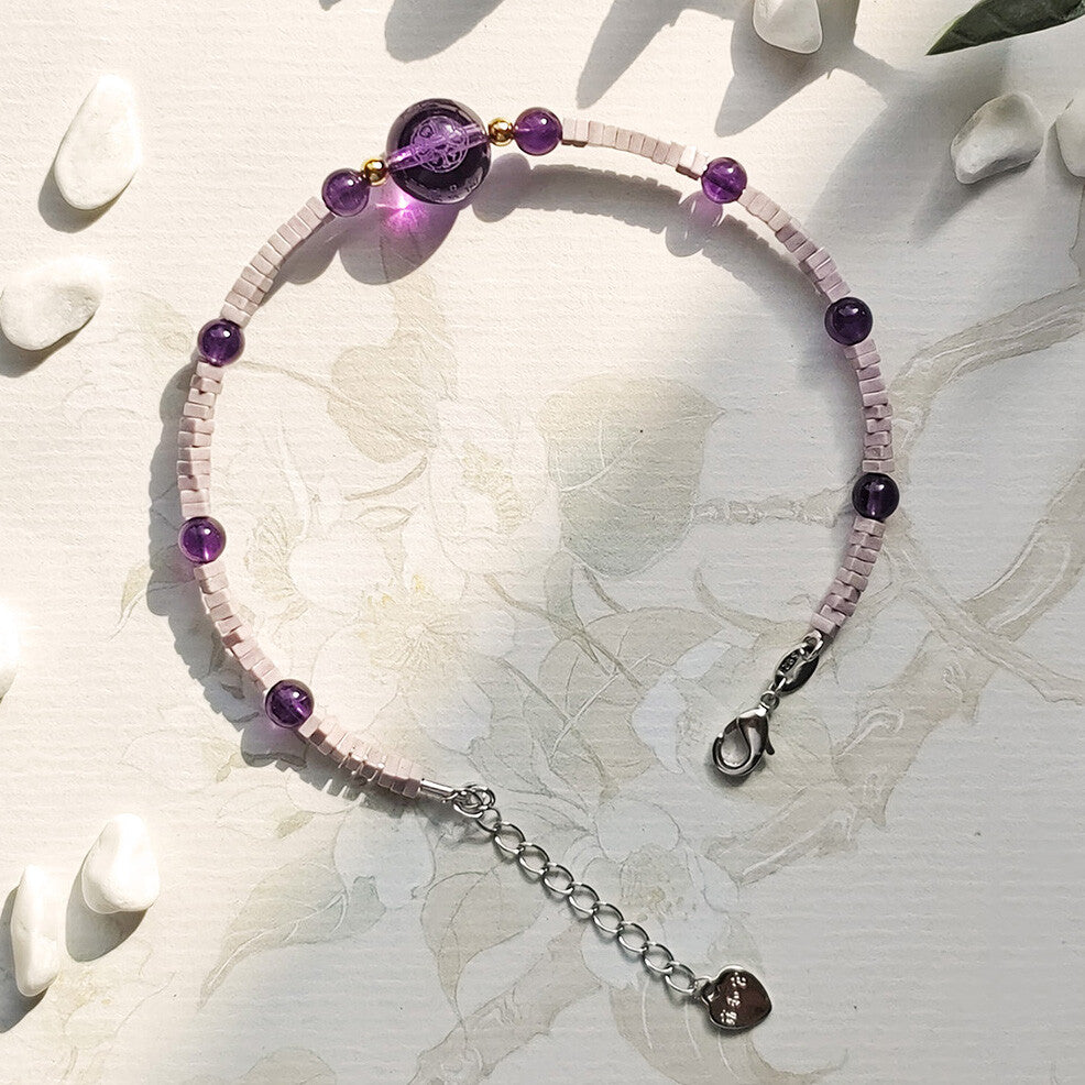 2026 New Mantra Bracelet 8 Colors - High Quality Titanium Alloy with Pre-Installed Magnetic Clasp, Adjustable
