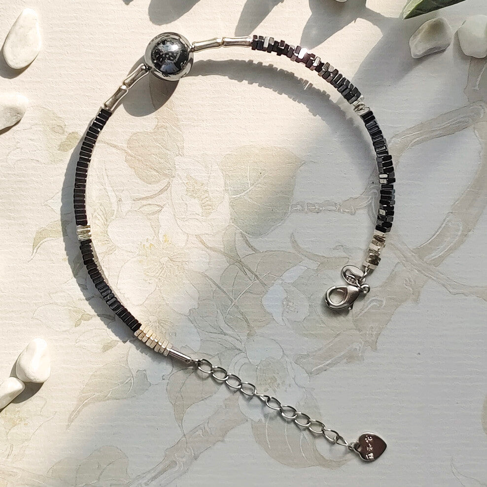 2026 New Mantra Bracelet 8 Colors - High Quality Titanium Alloy with Pre-Installed Magnetic Clasp, Adjustable