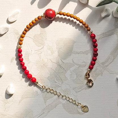 2026 New Mantra Bracelet 8 Colors - High Quality Titanium Alloy with Pre-Installed Magnetic Clasp, Adjustable