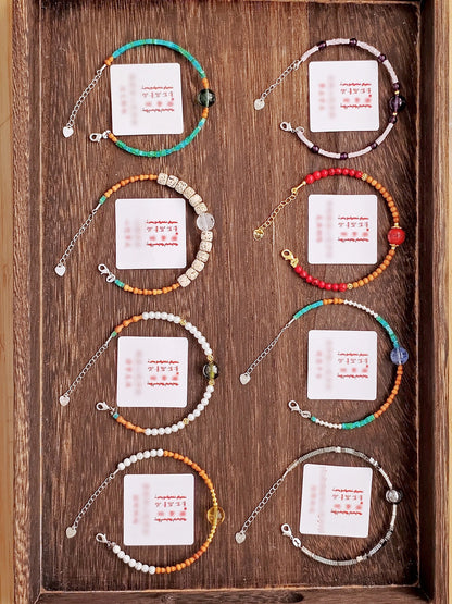 2026 New Mantra Bracelet 8 Colors - High Quality Titanium Alloy with Pre-Installed Magnetic Clasp, Adjustable