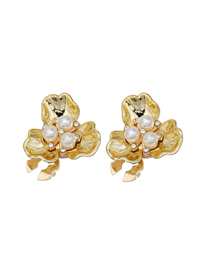New Chinese Style 3 - Petal Flower Shirt Button Cover | Decorative Cufflink - Style Button for Evening Parties & Formal Events