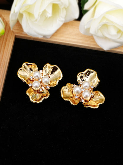 New Chinese Style 3 - Petal Flower Shirt Button Cover | Decorative Cufflink - Style Button for Evening Parties & Formal Events