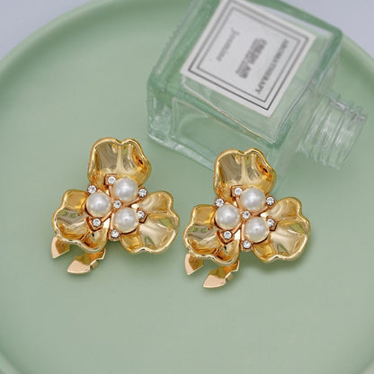 New Chinese Style 3 - Petal Flower Shirt Button Cover | Decorative Cufflink - Style Button for Evening Parties & Formal Events