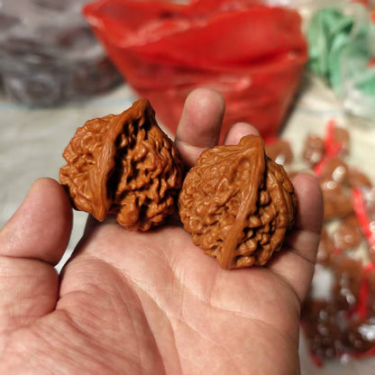 High-Polished Wang Yong Guanmao Hand-Turning Walnuts (40–46mm) | Mindful Stress Relief Pair